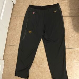 Nike Black and Gold NFL Joggers